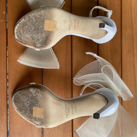 Jimmy Choo Aveline 100 Heels in Latte - Picture 2 of 16